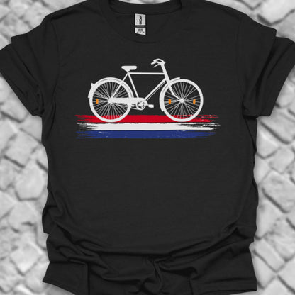 Nederland Fietsland (Wit)T‑Shirt