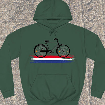 Nederland Fietsland Hoodie