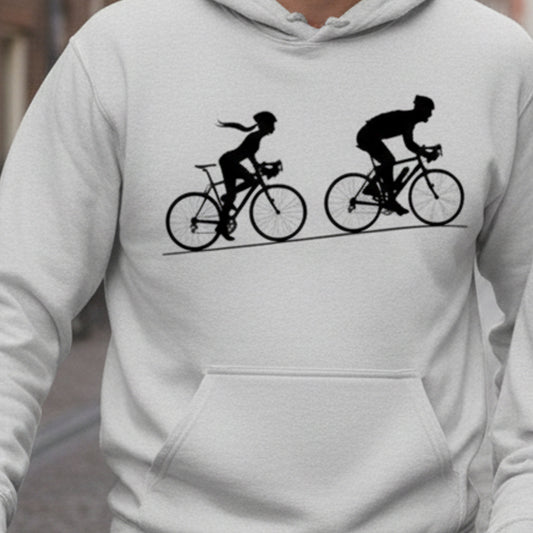 Achtervolging Zij (zwart) Hoodie