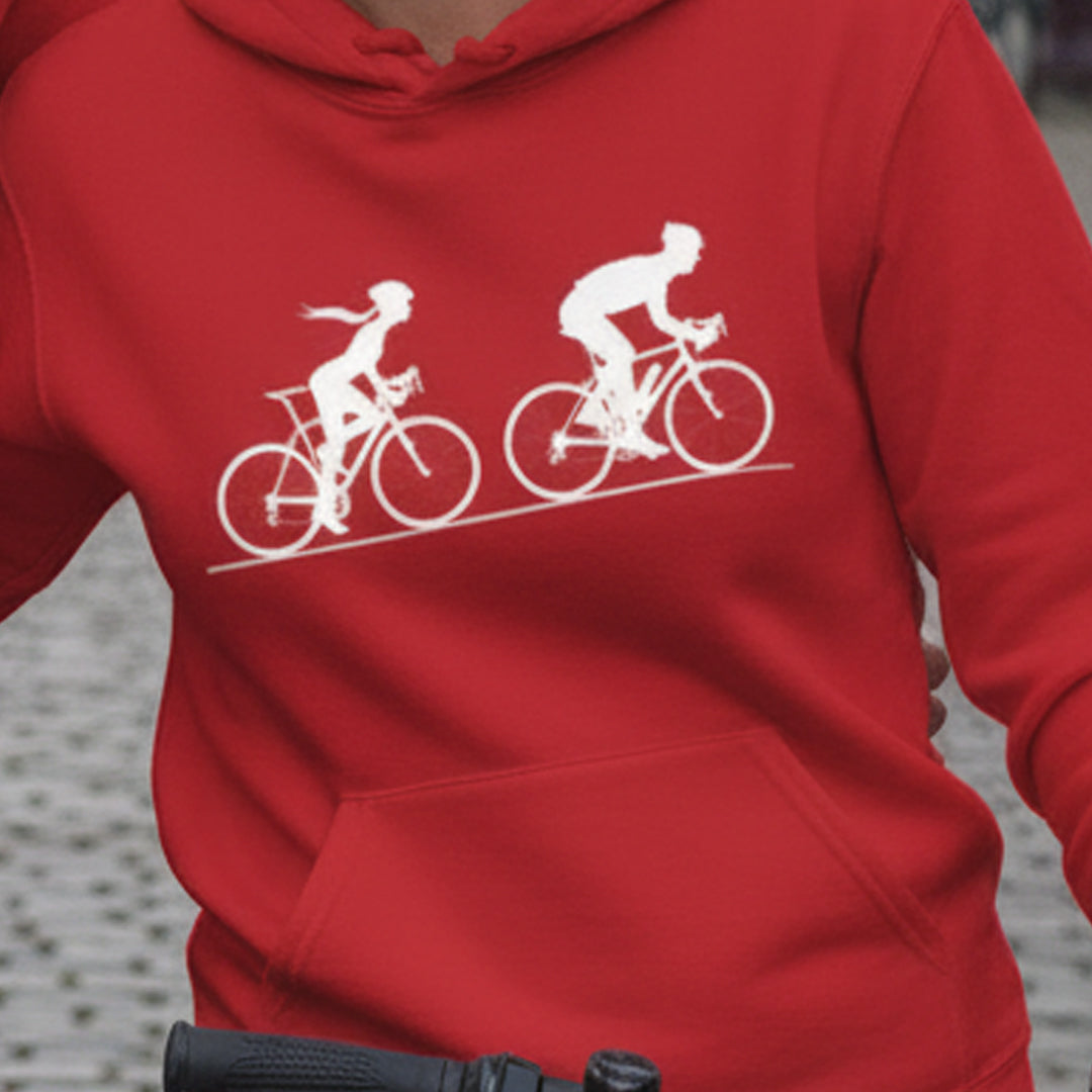 Achtervolging Zij (wit) Hoodie