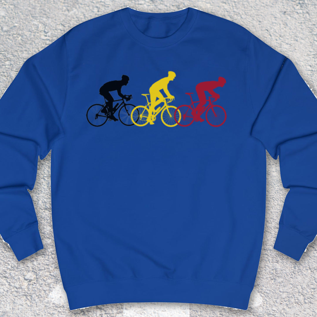 PedalShirt Sweater Koningsblauw XXL