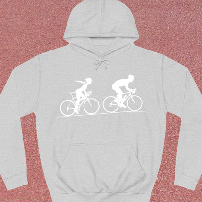 Achtervolging Zij (wit) Hoodie