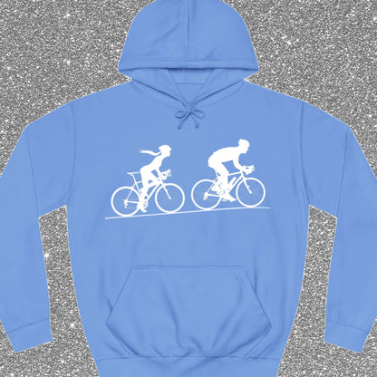 Achtervolging Zij (wit) Hoodie