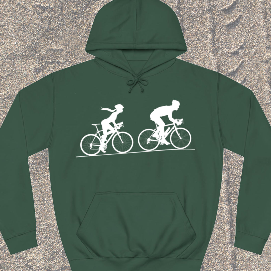 Achtervolging Zij (wit) Hoodie
