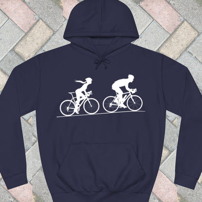 Achtervolging Zij (wit) Hoodie