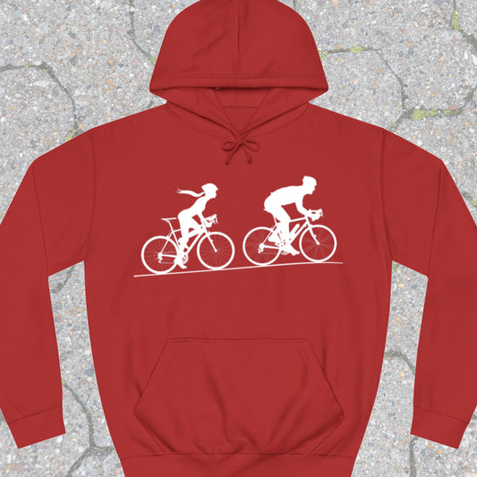 Achtervolging Zij (wit) Hoodie