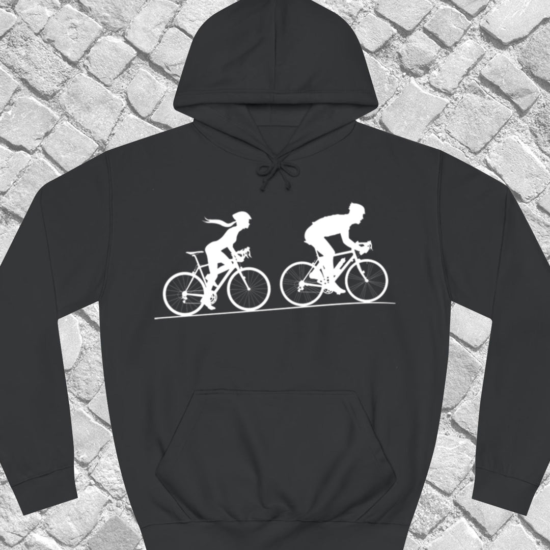 Achtervolging Zij (wit) Hoodie