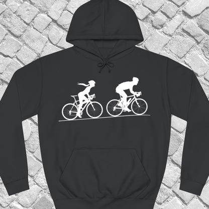 Achtervolging Zij (wit) Hoodie