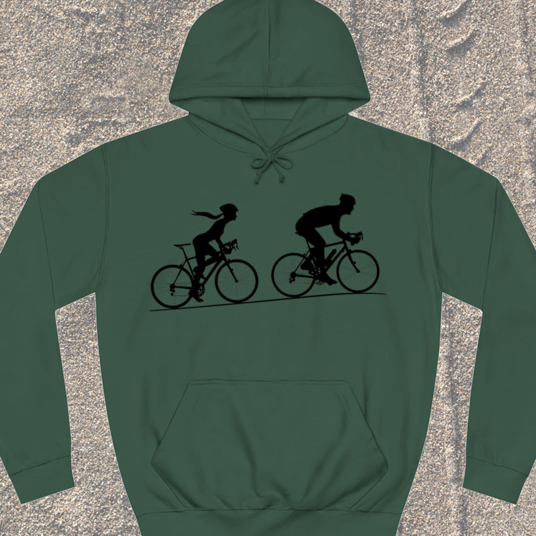 Achtervolging Zij (zwart) Hoodie