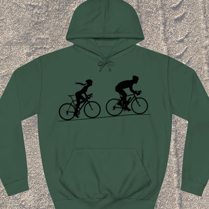 Achtervolging Zij (zwart) Hoodie