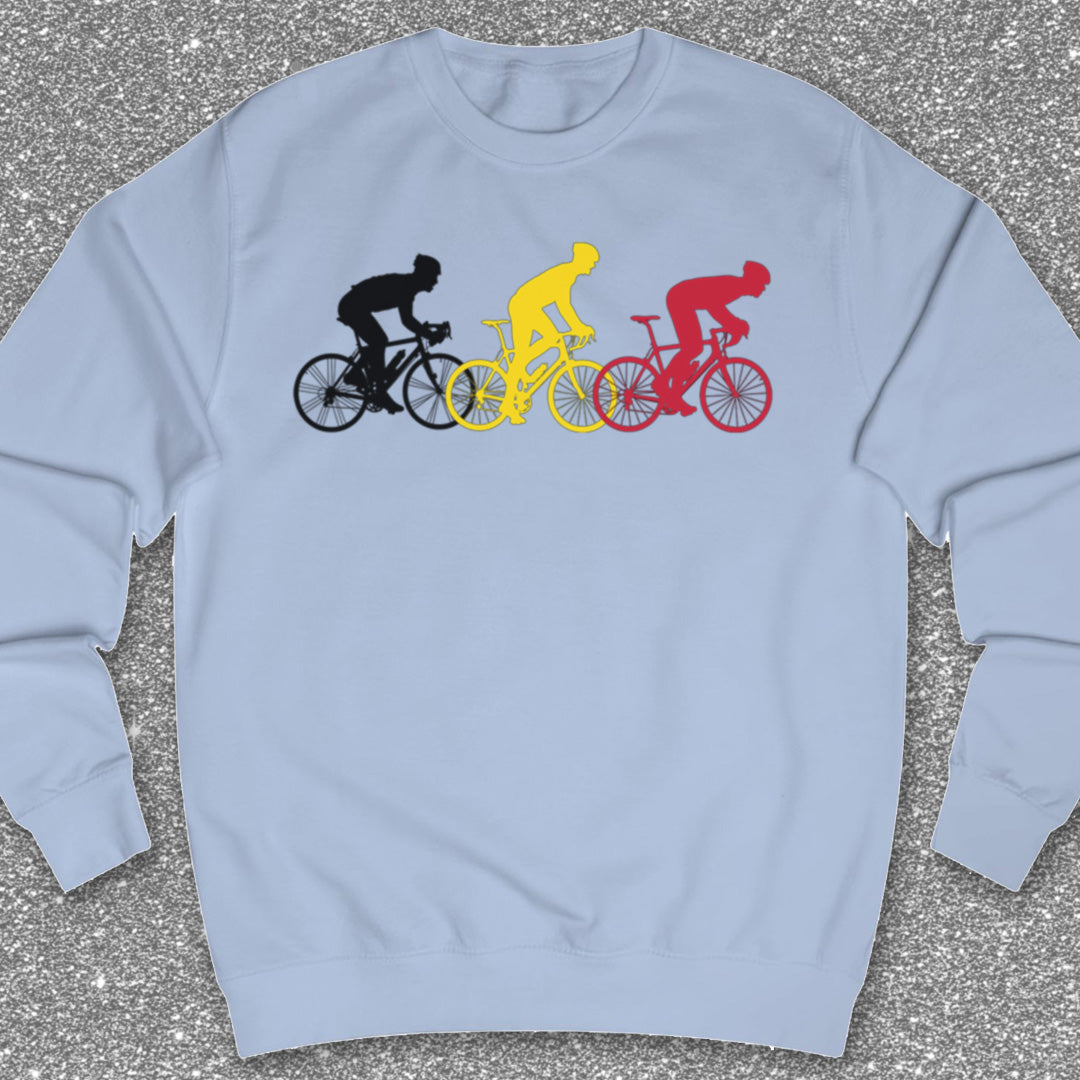 Koersers driekleur Sweatshirt