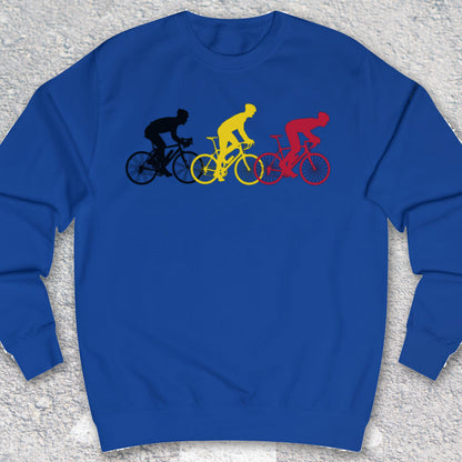 Koersers driekleur Sweatshirt