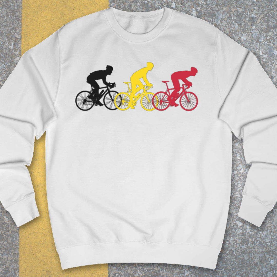 Koersers driekleur Sweatshirt