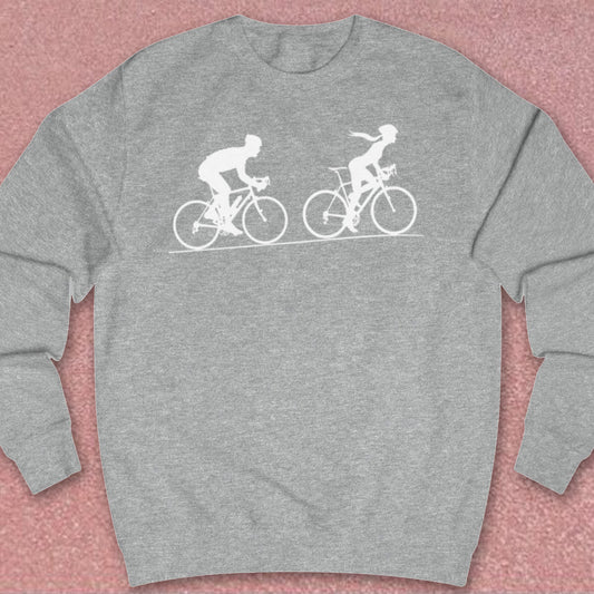 Achtervolging (Hij) Wit Sweater