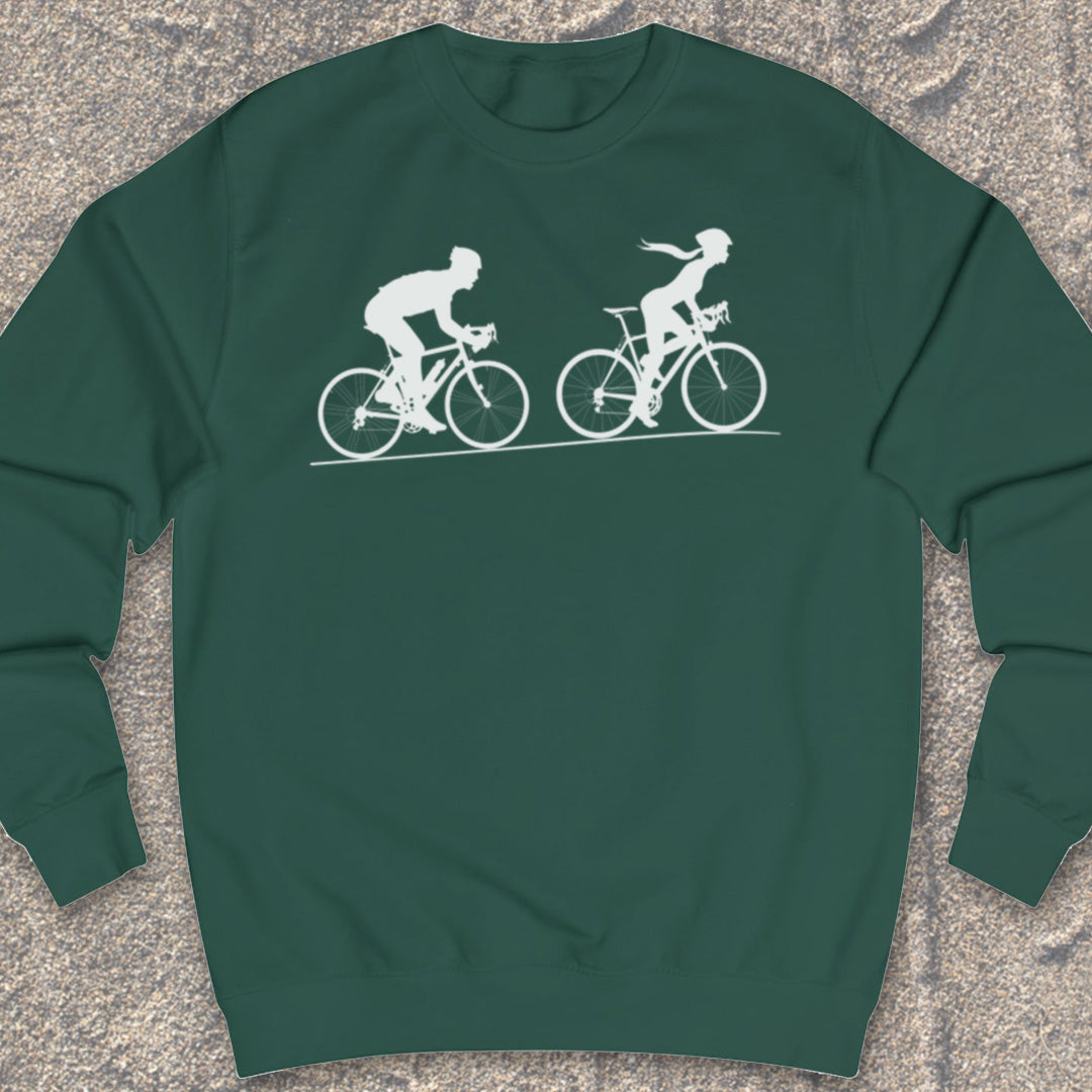 Achtervolging (Hij) Wit Sweater