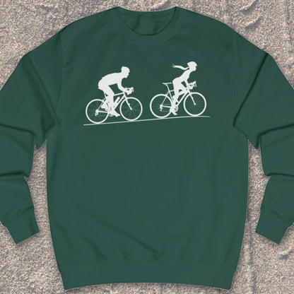 Achtervolging (Hij) Wit Sweater