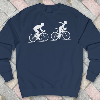 Achtervolging (Hij) Wit Sweater