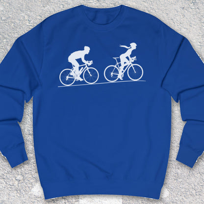 Achtervolging (Hij) Wit Sweater