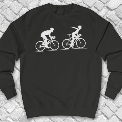 Achtervolging (Hij) Wit Sweater