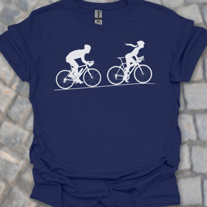 Achtervolging Hij (Wit) T‑Shirt