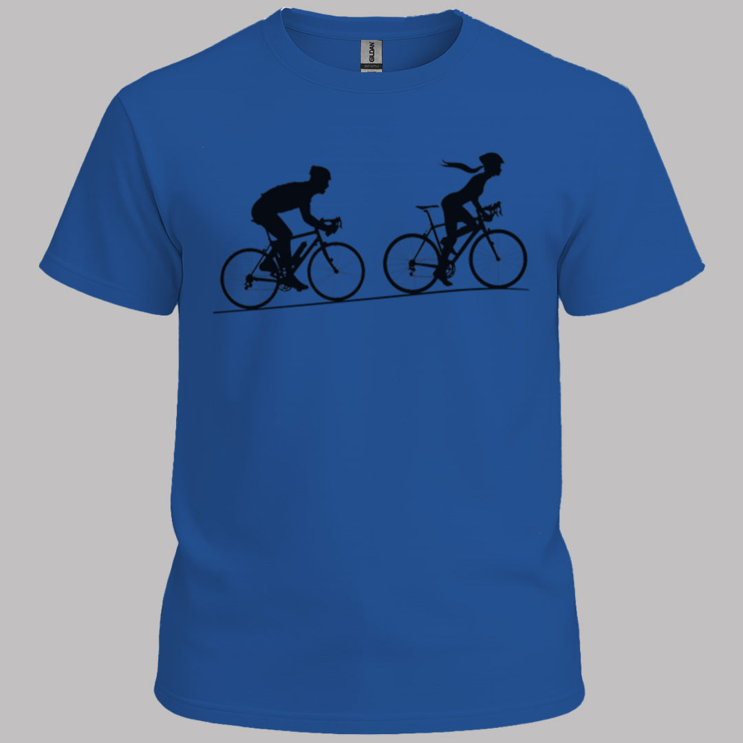 Achtervolging (Hij) Zwart T‑Shirt