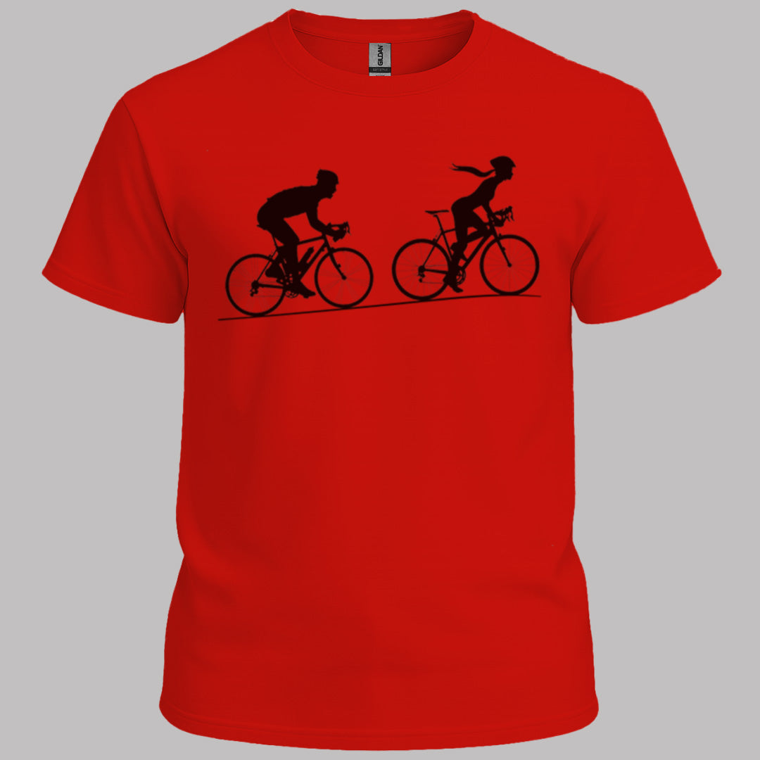 Achtervolging (Hij) Zwart T‑Shirt
