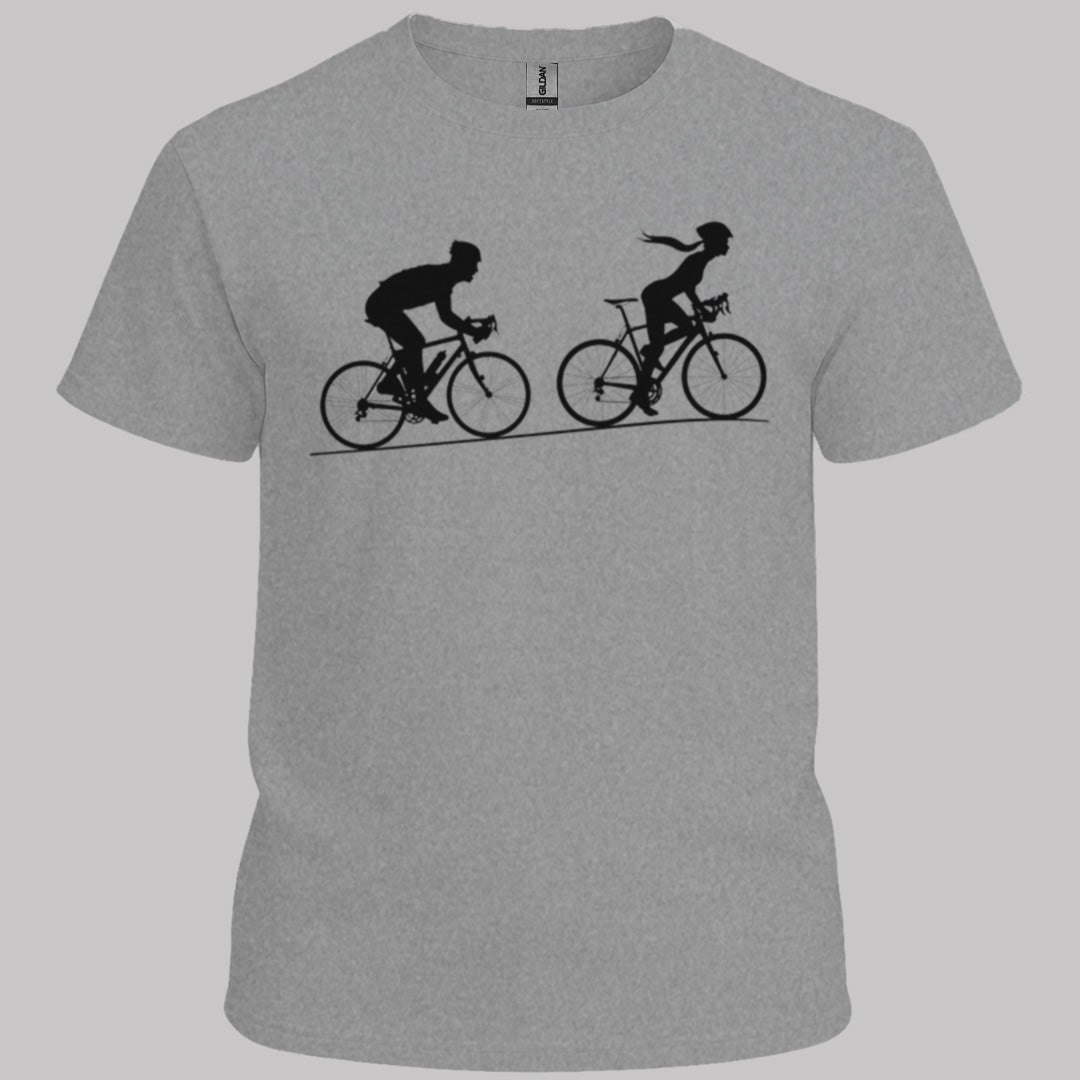 Achtervolging (Hij) Zwart T‑Shirt