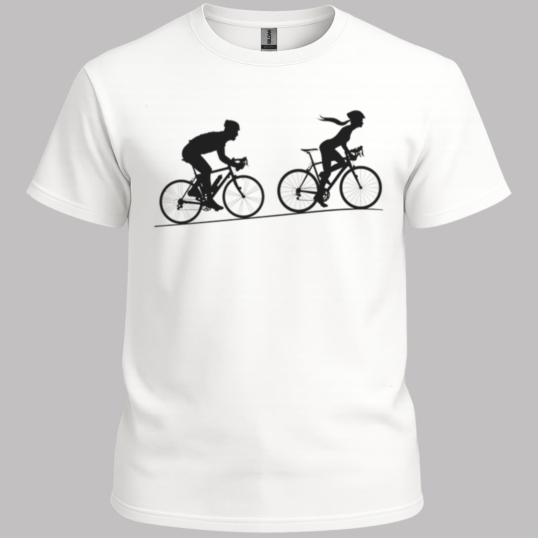 Achtervolging (Hij) Zwart T‑Shirt