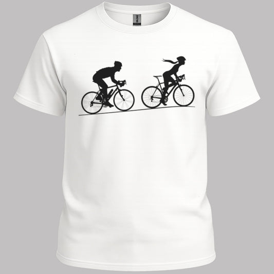 Achtervolging (Hij) Zwart T‑Shirt