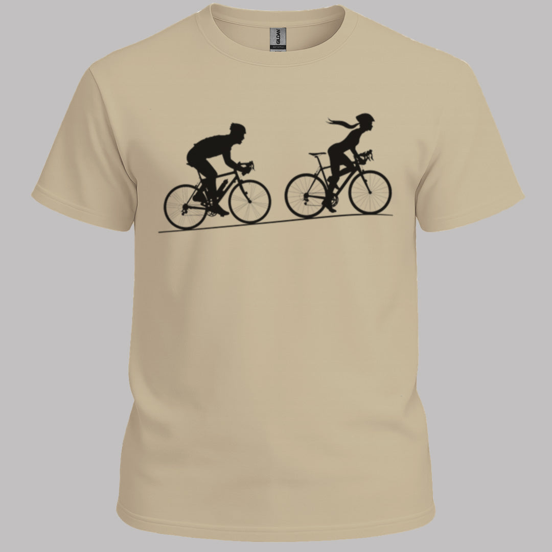 Achtervolging (Hij) Zwart T‑Shirt
