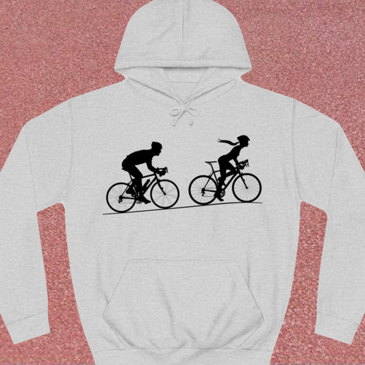 Achtervolging Hij (zwart) Hoodie