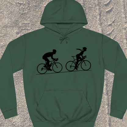 Achtervolging Hij (zwart) Hoodie