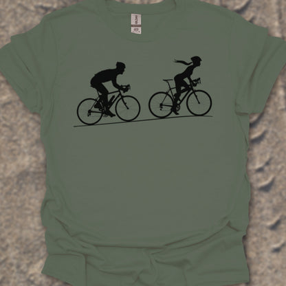 Achtervolging (Hij) Zwart T‑Shirt