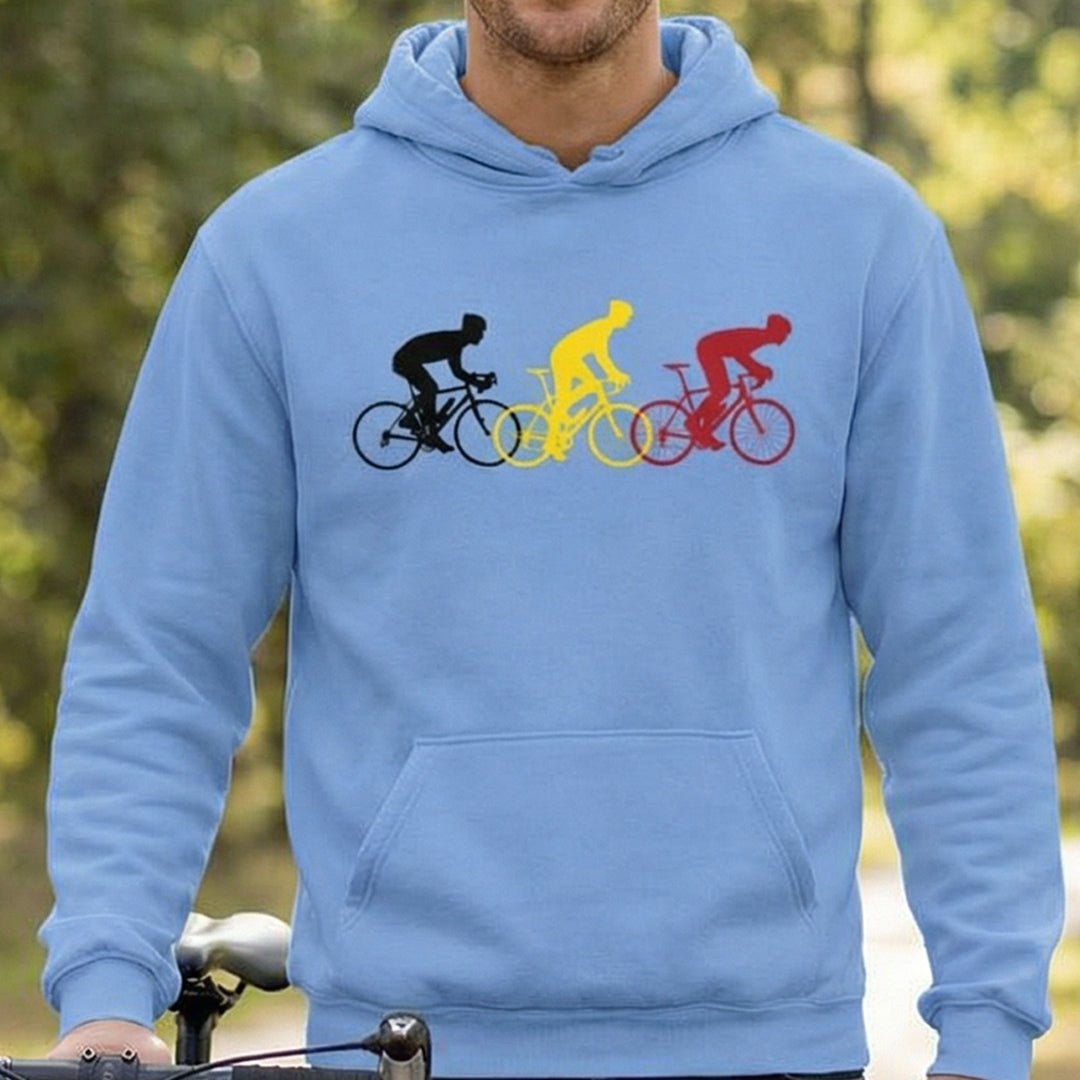 Koersers driekleur Hoodie