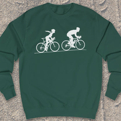 Achtervolging (Zij) Wit Sweater