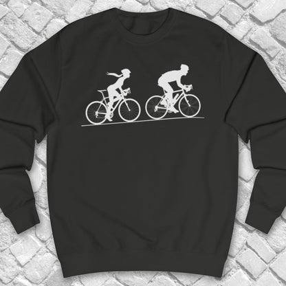 Achtervolging (Zij) Wit Sweater