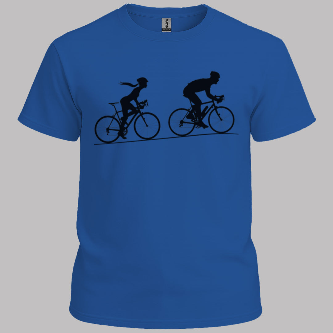 Achtervolging (Zij) Zwart T‑Shirt