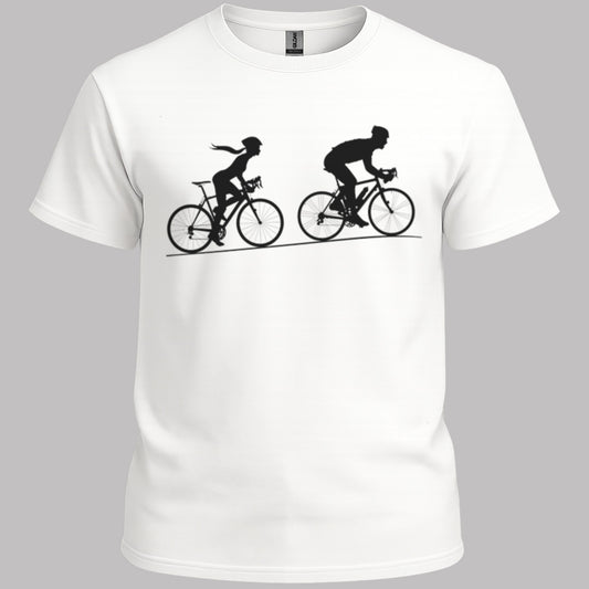 Achtervolging (Zij) Zwart T‑Shirt