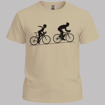 Achtervolging (Zij) Zwart T‑Shirt
