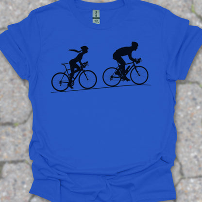 Achtervolging (Zij) Zwart T‑Shirt