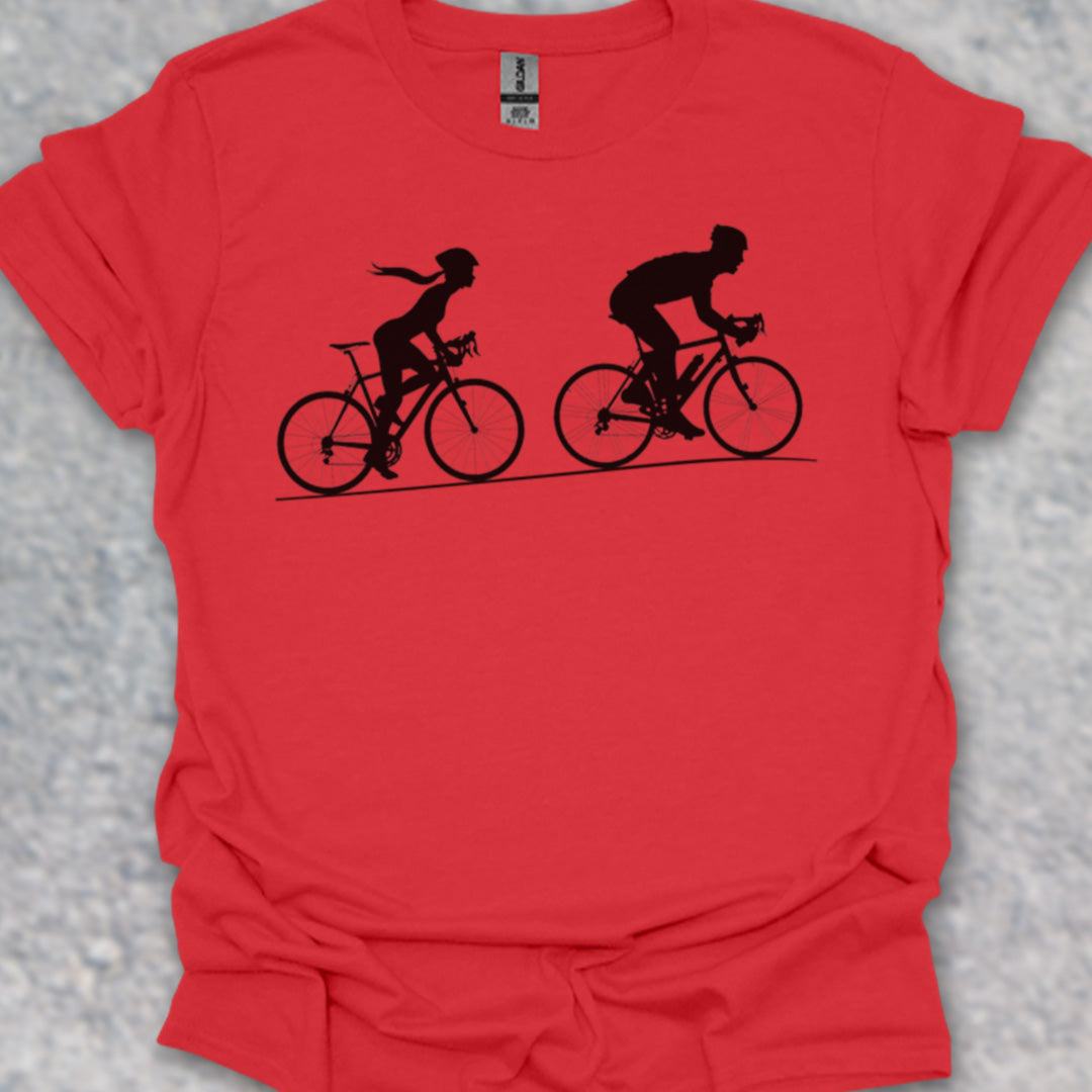 Achtervolging (Zij) Zwart T‑Shirt