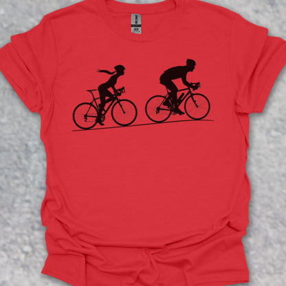 Achtervolging (Zij) Zwart T‑Shirt