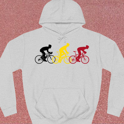 Koersers driekleur Hoodie