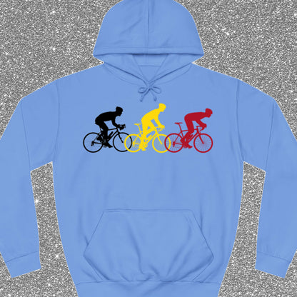 Koersers driekleur Hoodie
