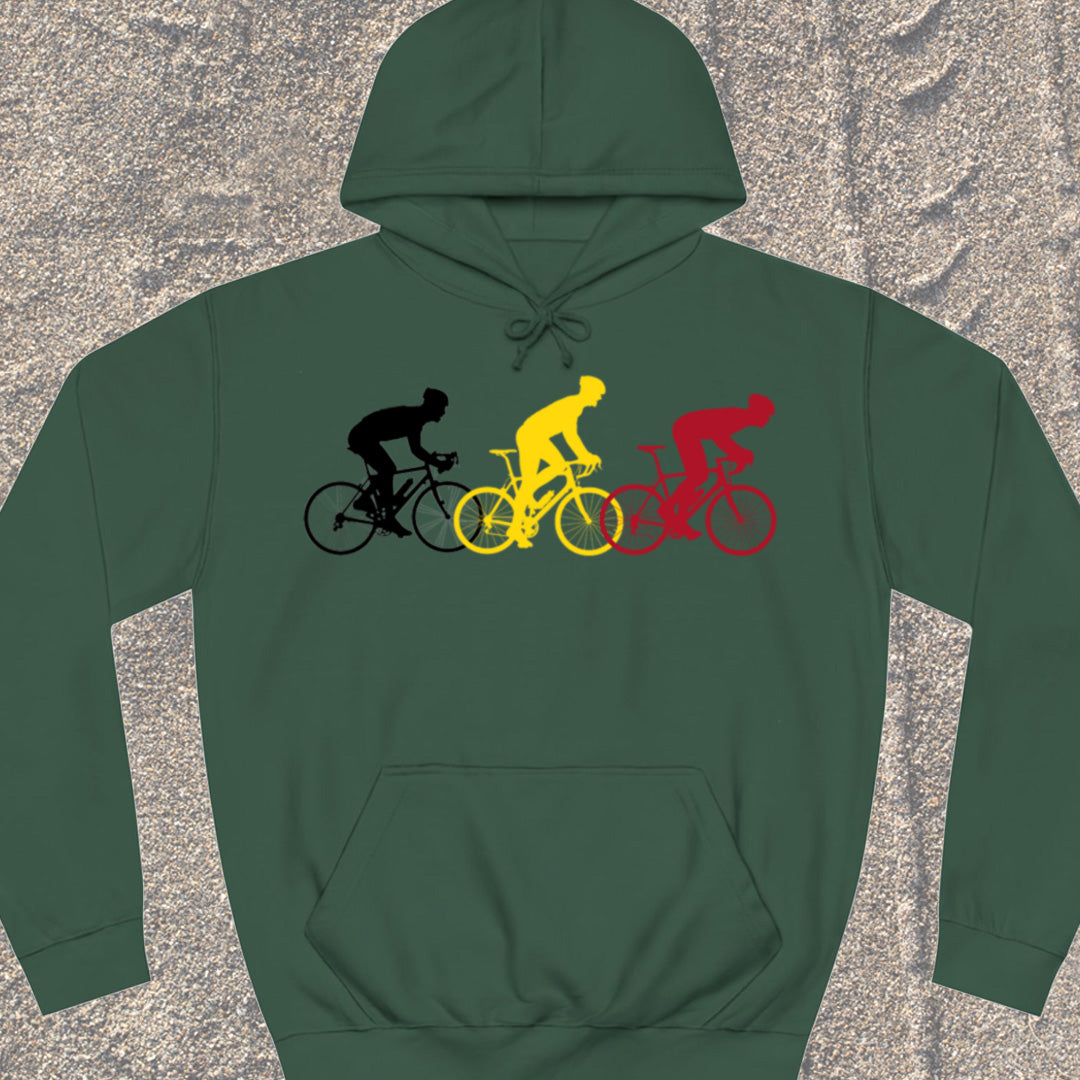 Koersers driekleur Hoodie