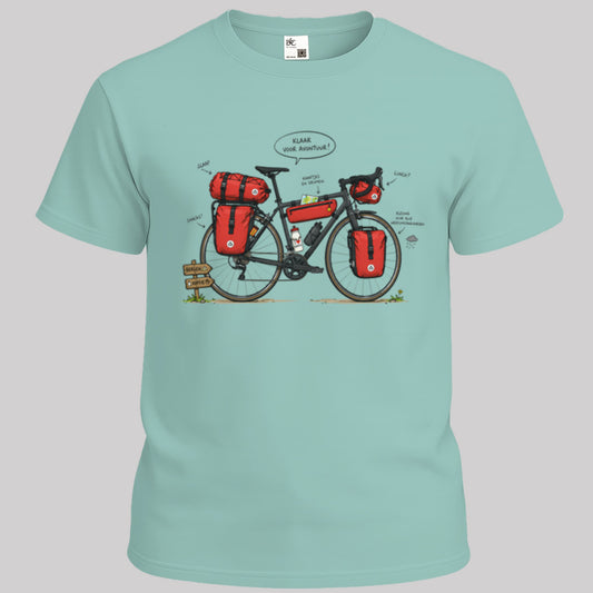 Vélo de voyage (NL) T‑shirt