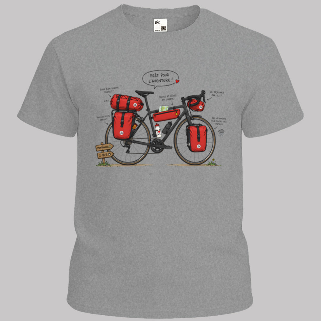 Vélo de voyage (FR) T‑shirt