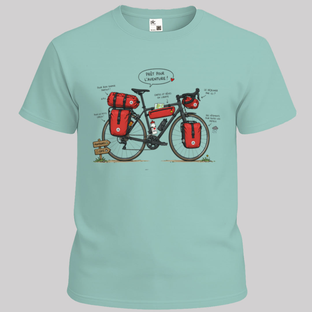 Vélo de voyage (FR) T‑shirt