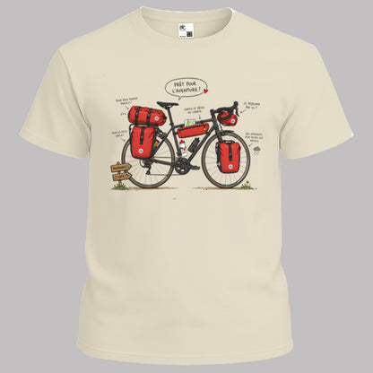 Vélo de voyage (FR) T‑shirt
