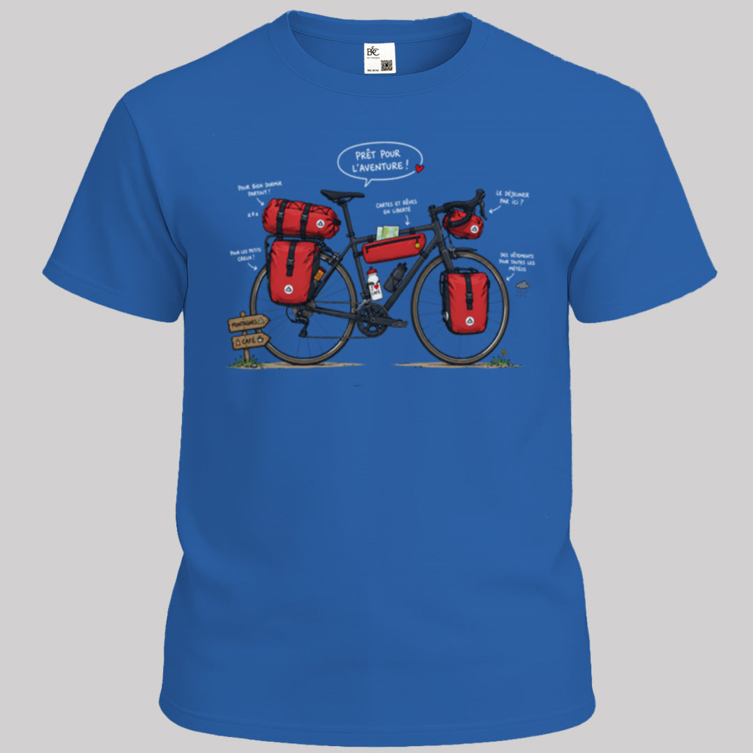 Vélo de voyage (FR) T‑shirt